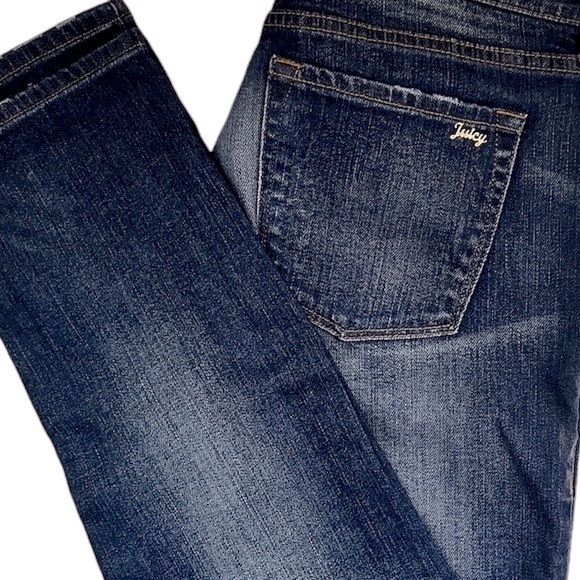 Juicy Couture Straight Leg Denim Jeans - Picture 6 of 13